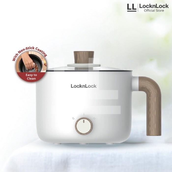 Locknlock Multi Cooking Pot EJP118WHT Multipurpose Electric Pot