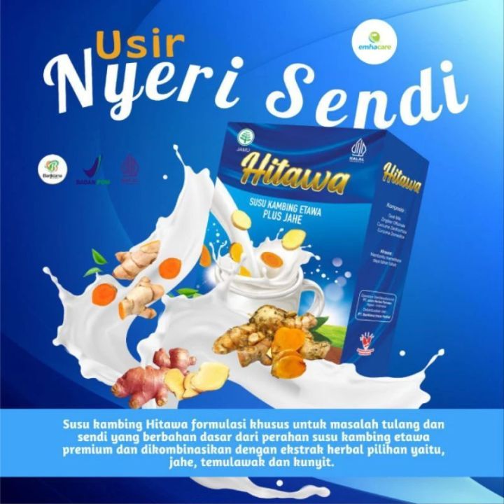 Hitawa Goat Milk Etawa Plus Ginger Is Able To Healthy Bones And Joints ...