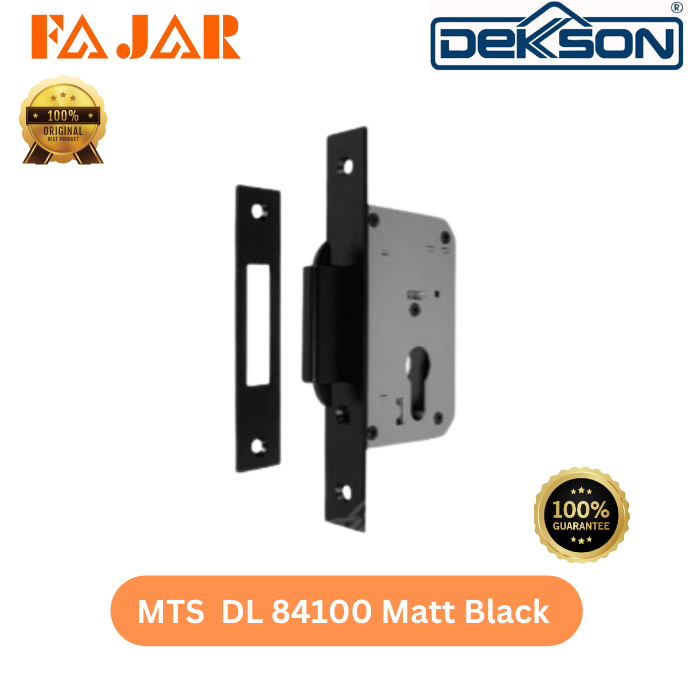 Mortise Lock Dekson DL 84100 Matt Black Original | Shopee Philippines