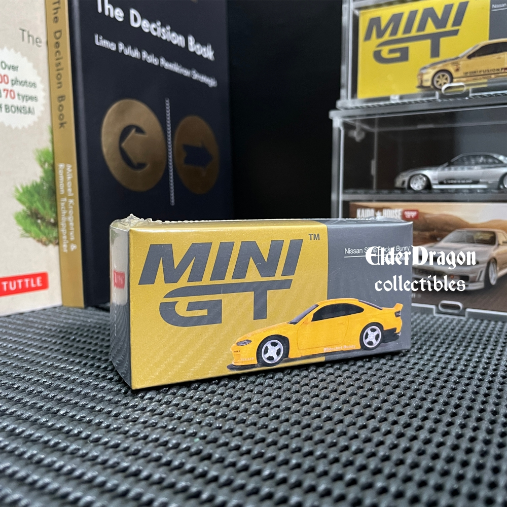 Mini Gt Nissan Silvia Rocket Bunny Bronze Yellow #643 Mijo E Color