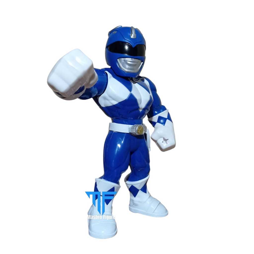 Action Figure Hasbro Power Rangers Mega Mighty Poseable Figure Blue ...