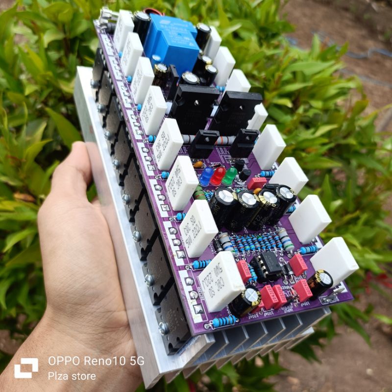 Socl 506 Tef 2U 20cm power amplifier Kit complete with 8 final sets