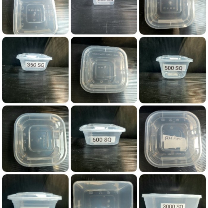 New!! DM SQUARE cup SQUARE Box Size 250,500 | Shopee Philippines