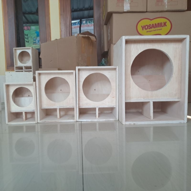 Miniscope speaker box 6 inch 5 inch 4 inch 3 inch, smooth texture 9mm ...