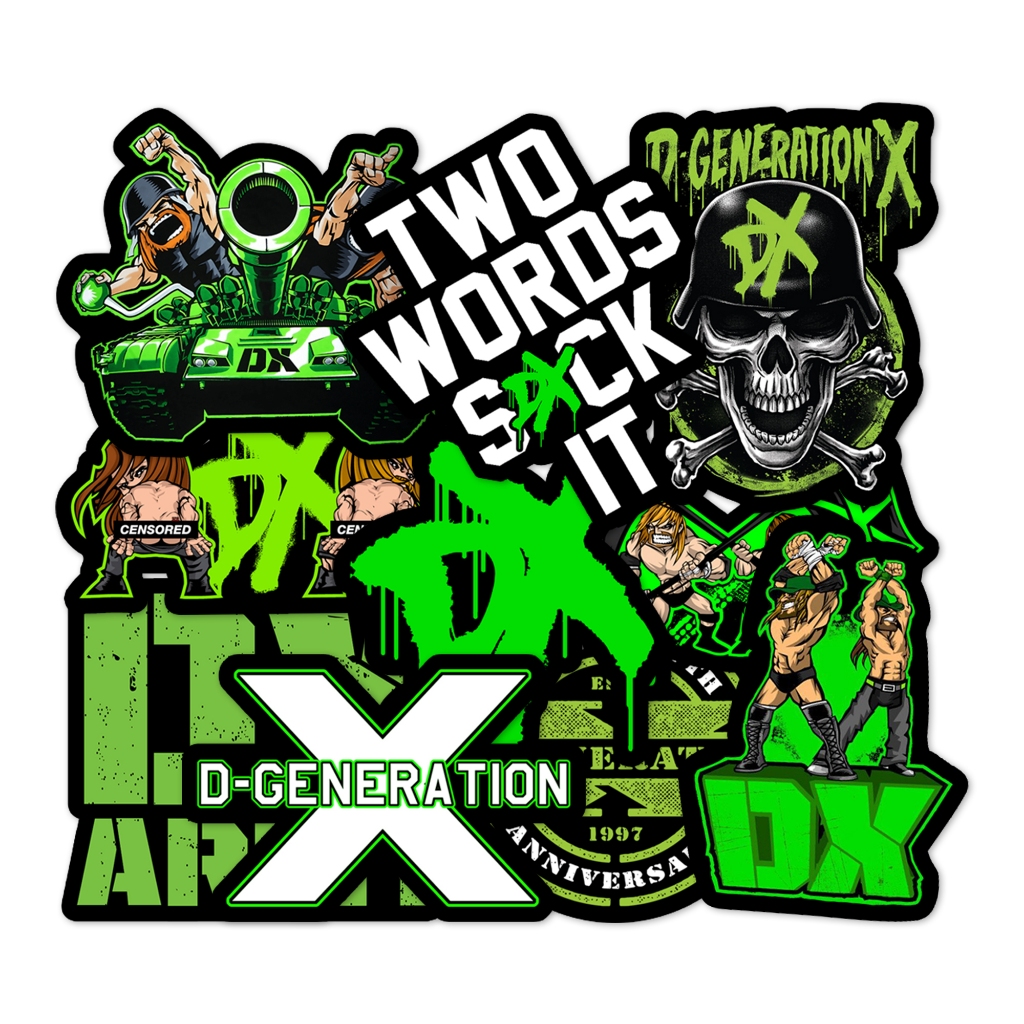 Dx GENERATION Sticker Pack vol. 1 (D Generation X) | Shopee Philippines