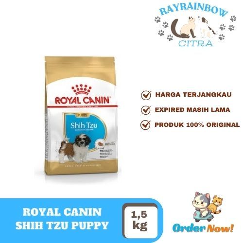 Royal Canin Shih Tzu Puppy Dog Food 1.5kg (Unit) Shopee Philippines