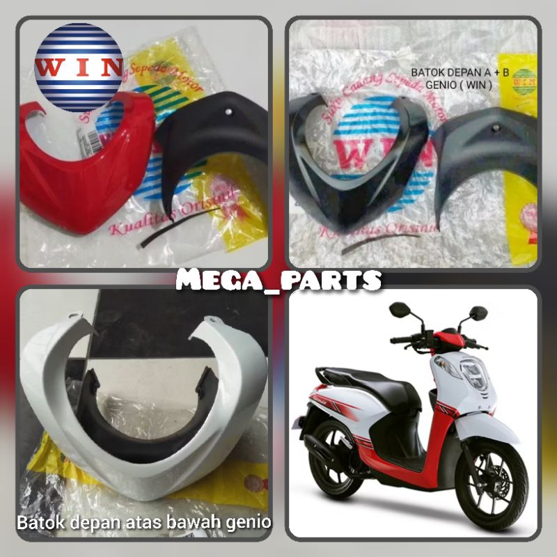 Front Upper and Lower Cover for honda genio 110 CB ISS 2019 - 2021 ...