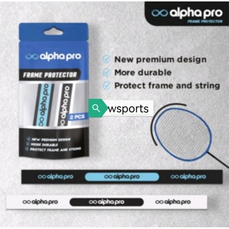 Original ALPHA PRO Badminton Racket Protector | Shopee Philippines