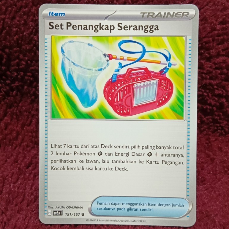 Insect Catcher Set - Pokemon TCG Indonesia | Shopee Philippines