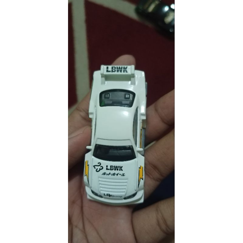 PUTIH Hotwheels Lbwk Nissan Skyline s15 white (loose) rubber tires ...