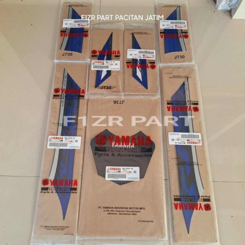 Striping GRAPHIC Sticker R15M ALL NEW R15M 2024 YZF155D-A ORIGINAL ...