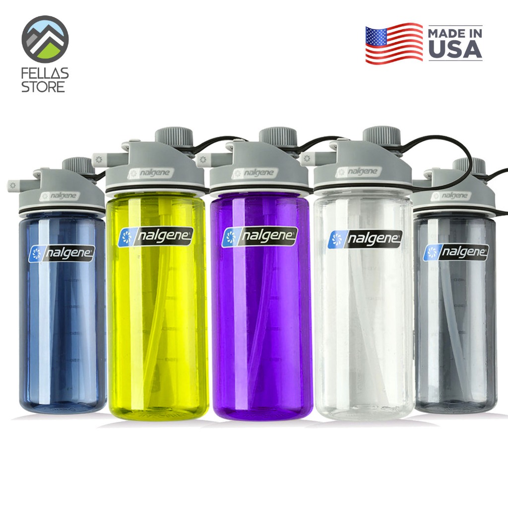 Nalgene Multidrink Sustain 32oz Water Bottle in Red