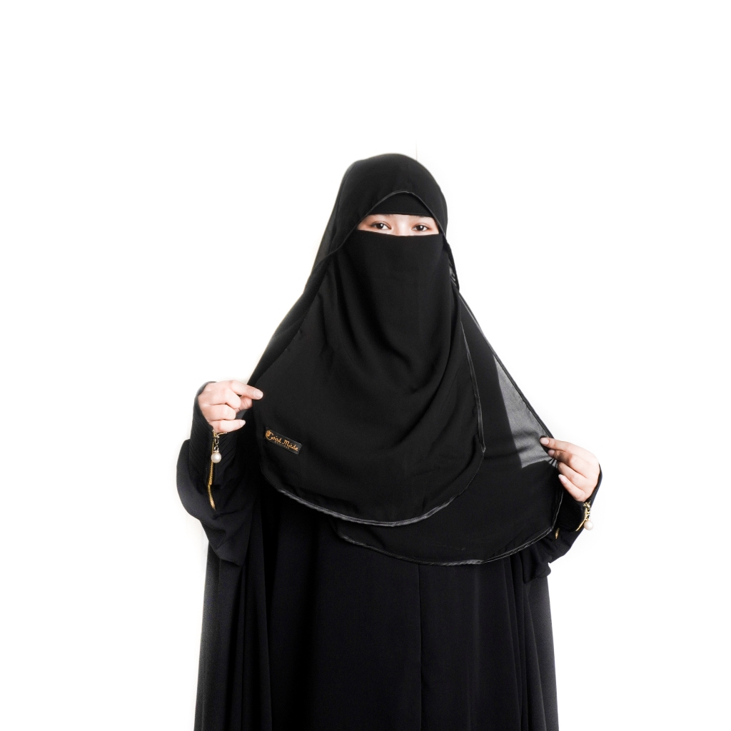Good MADE MUSLIM WOMEN - Yemeni Butterfly Niqab with Shanghai Chiffon ...