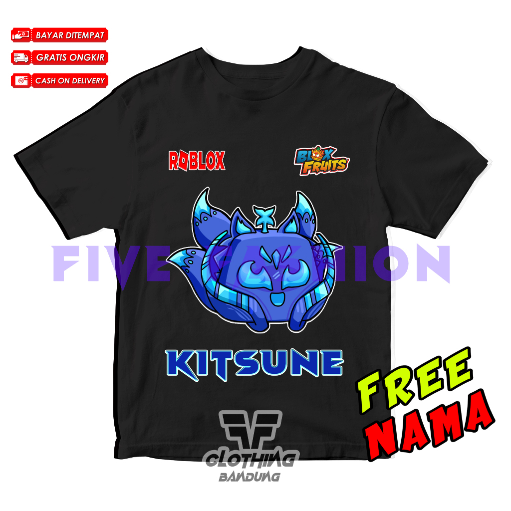 ROBLOXS BOYS BLOCK FRUITS KITSUNE GAME ROBLOX T SHIRTS Shopee Philippines Id 11134207 7r992
