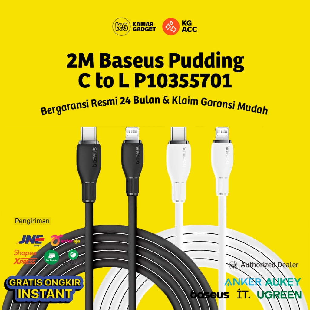 Standard Nylon Cable 2M Baseus Pudding C to LP10355701221-01 White ...