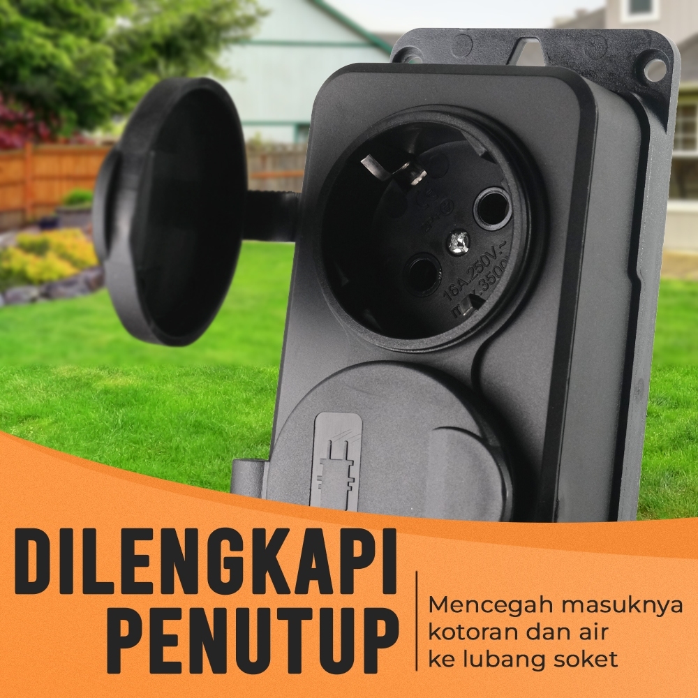 Original SNIStop Kontak Good Quality black plug rubber cover connection ...
