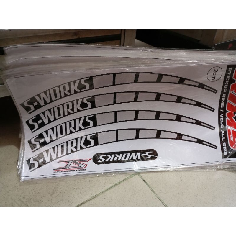 Bicycle stickers with various writing (s-works) | Shopee Philippines