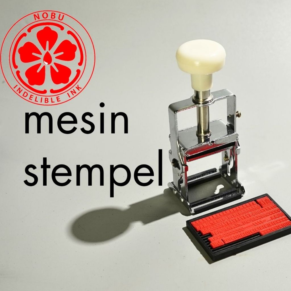 MESIN Coding Stamp Printing Machine Expired Date, Date, Code - Nobu Ink ...
