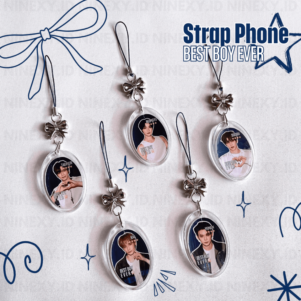 HP GANTUNGAN TXT phone strap best boy ever cell phone key chain / TXT ...