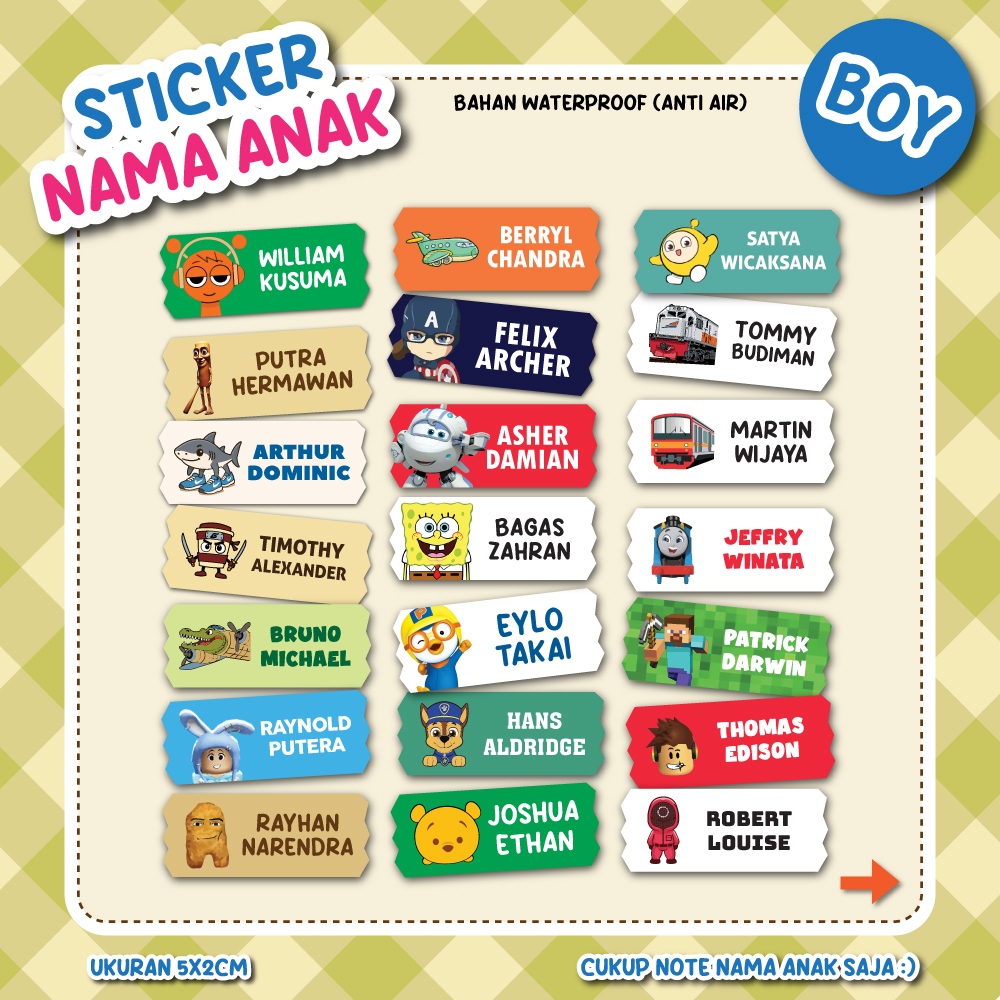 [32 pcs] Name Stickers and [100 pcs] Custom Waterproof Pencil Stickers ...