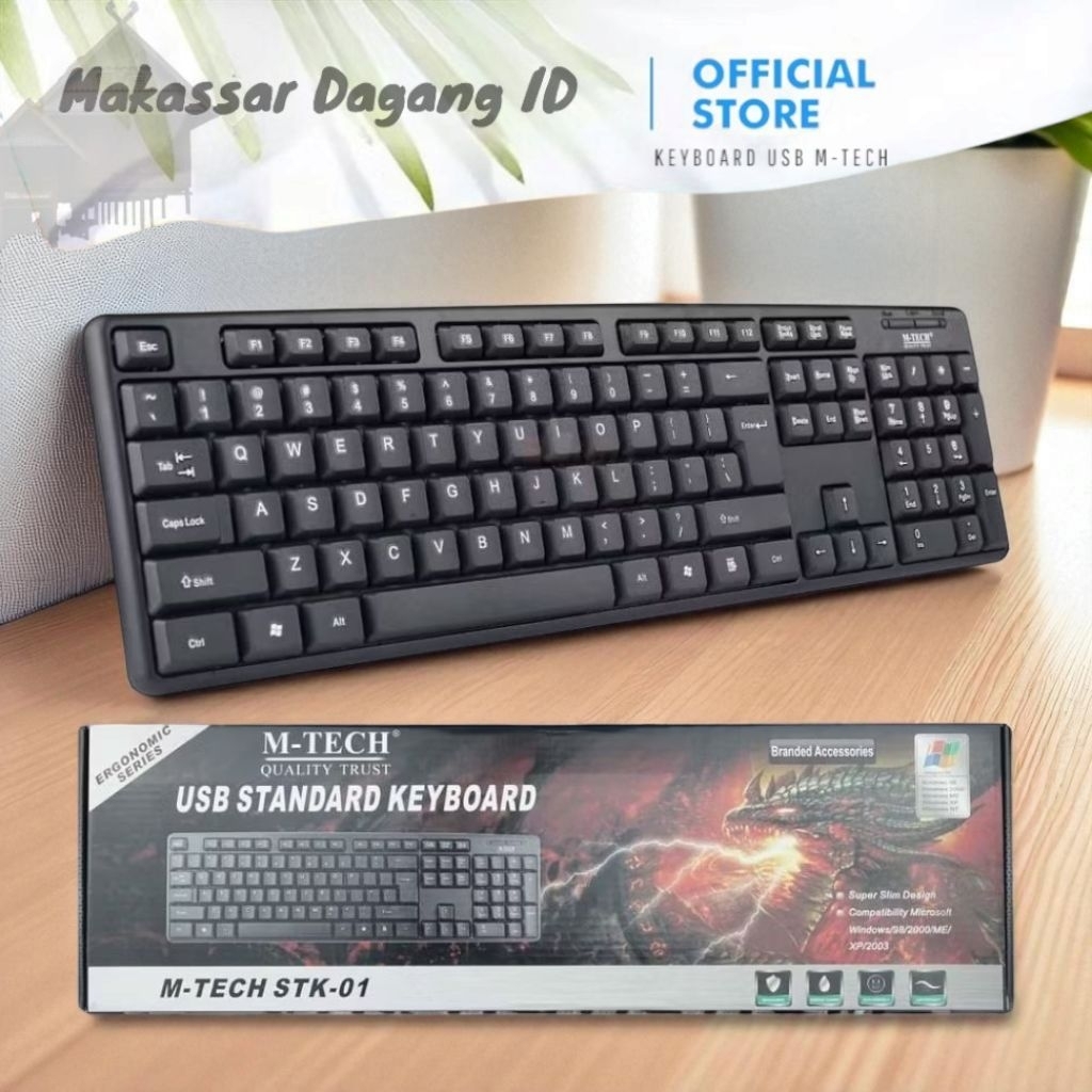 M-Tech STK-01 Keyboard Original USB Cable / Standard Computer Usb ...