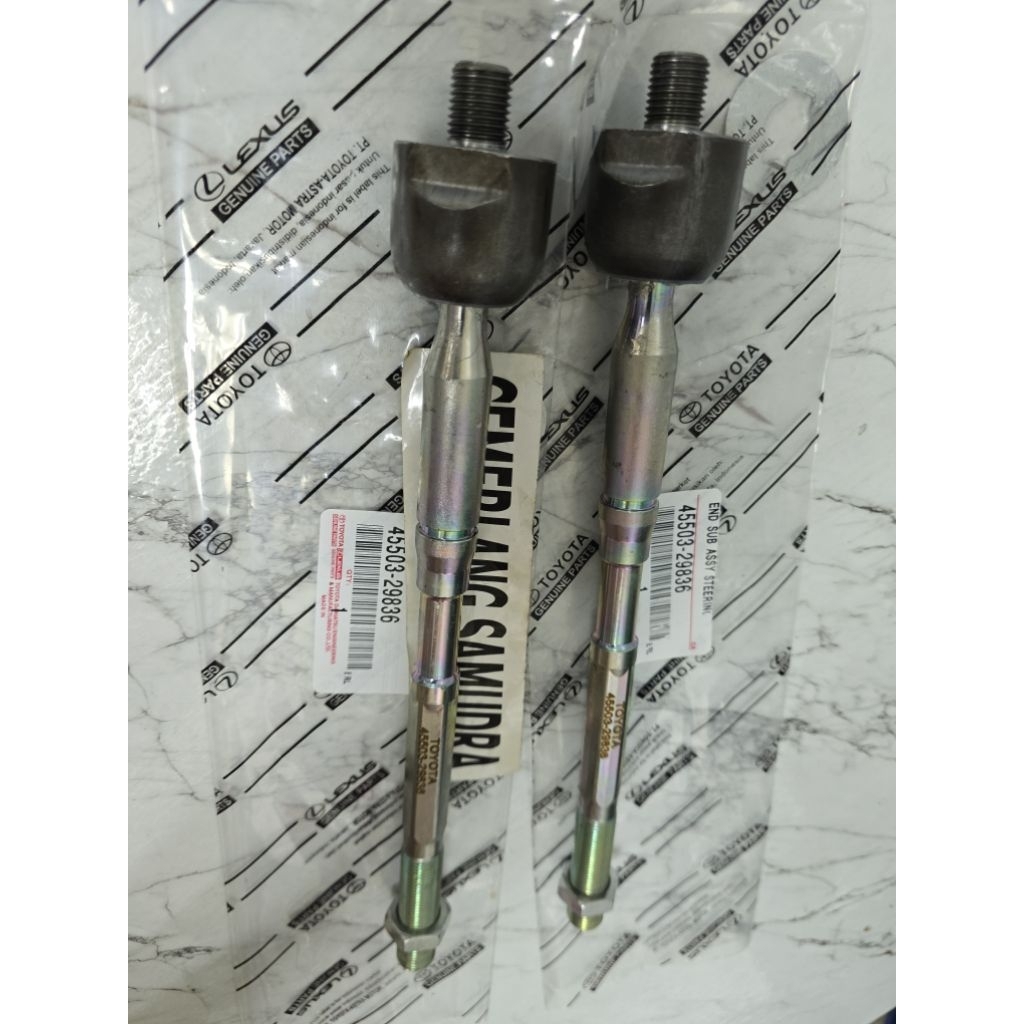 LONG TIE ROD RACK END TOYOTA HIACE COMMUTER 45503-29836 PRICE FOR 2PCS ...