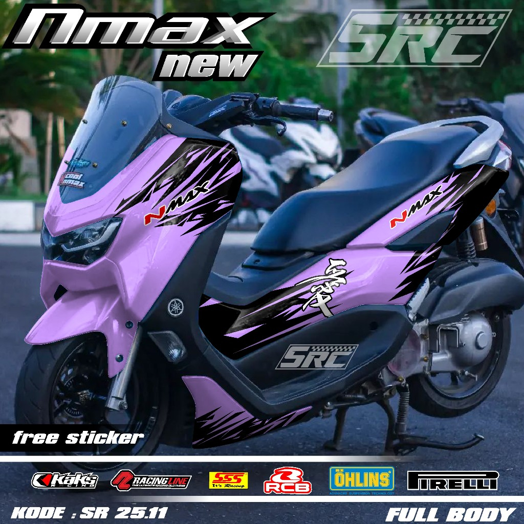 All New Nmax Full Body Sticker Decal 2020 2021 2022 2023 2024 New Nmax ...
