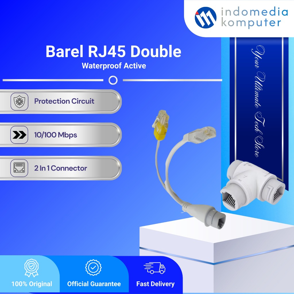 BARREL RJ45 DOUBLE WATERPROOF ACTIVE BARREL RJ45 DOUBLE WATERPROOF ...