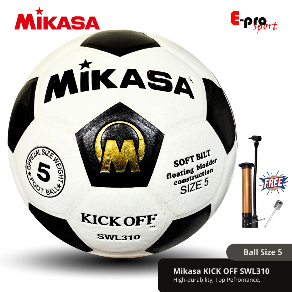 Mikasa Kickoff SWL310 Ball SWL 310 Kick Off Football Size 5 Sunrise ...