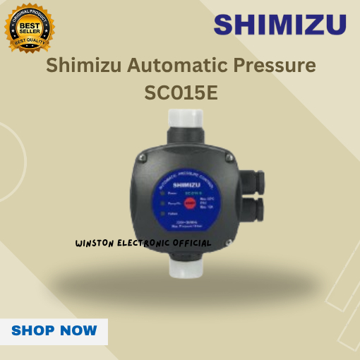 SHIMIZU AUTOMATIC PRESSURE CONTROL SC015E/SC-015-E/SC-015E/SC 015 E/SC ...