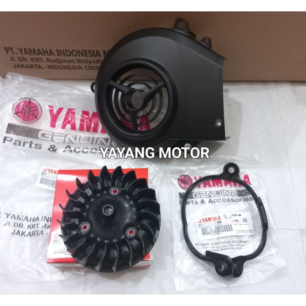 ORIGINAL YAMAHA MIO SPORTY MIO SMILE FAN COVER RUBBER COVER MIO SPORTY ...