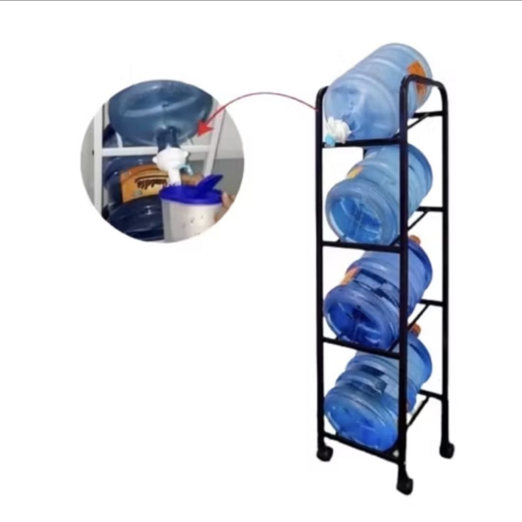 Gallon Rack / Stacking gallon rack / aesthetic gallon rack | Shopee ...