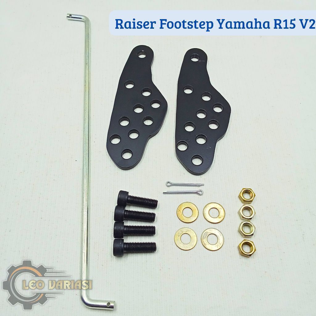 Yamaha R15 V2 Footstep Raiser Yamaha R15 V2 Footstep Heightener R15 V2 ...