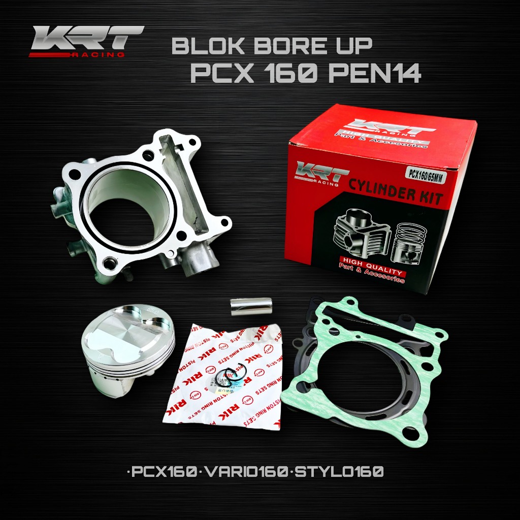 HONDA BORING BORE UP SEHER BLOCK PCX 160 VARIO 160 STYLO 160 ADV 160 ...