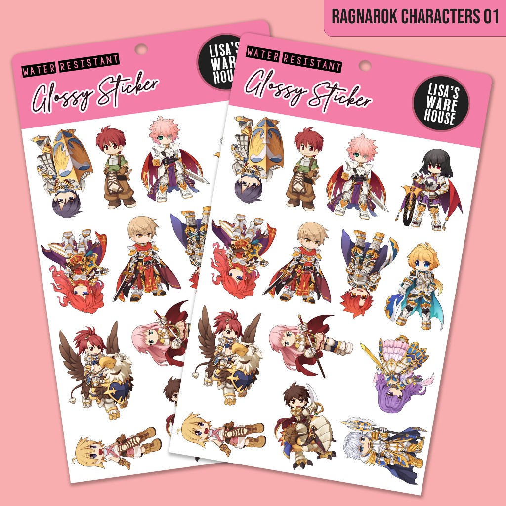 Ragnarok Characters Sticker Volume 01 | Shopee Philippines