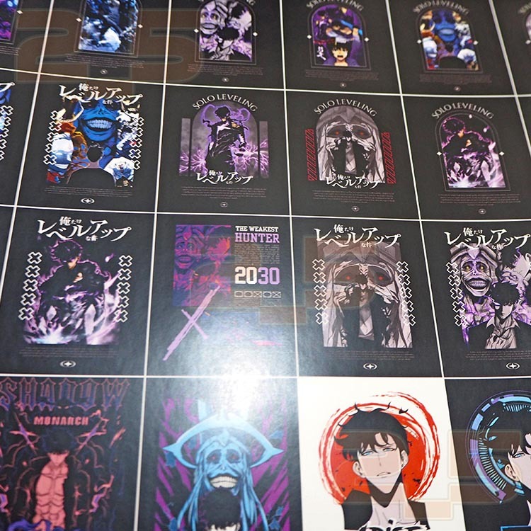 SOLO LEVELLING IARISE CODES ANIME STICKER KROMO MATERIAL (NOT CUTTING ...