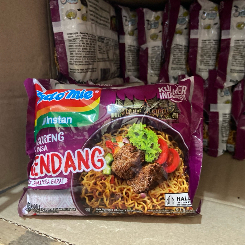 Indomie noodles with rendang flavor 5-10 pcs | Shopee Philippines