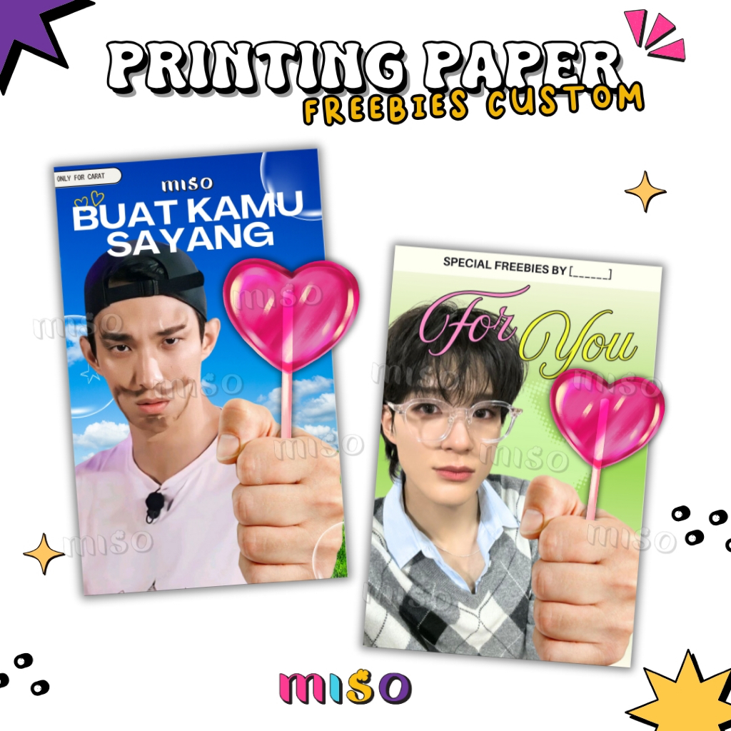 FREEBIES CANDY PAPER BASE / FREEBIES LOLLIPOP PACKING / FREEBIES CANDY ...