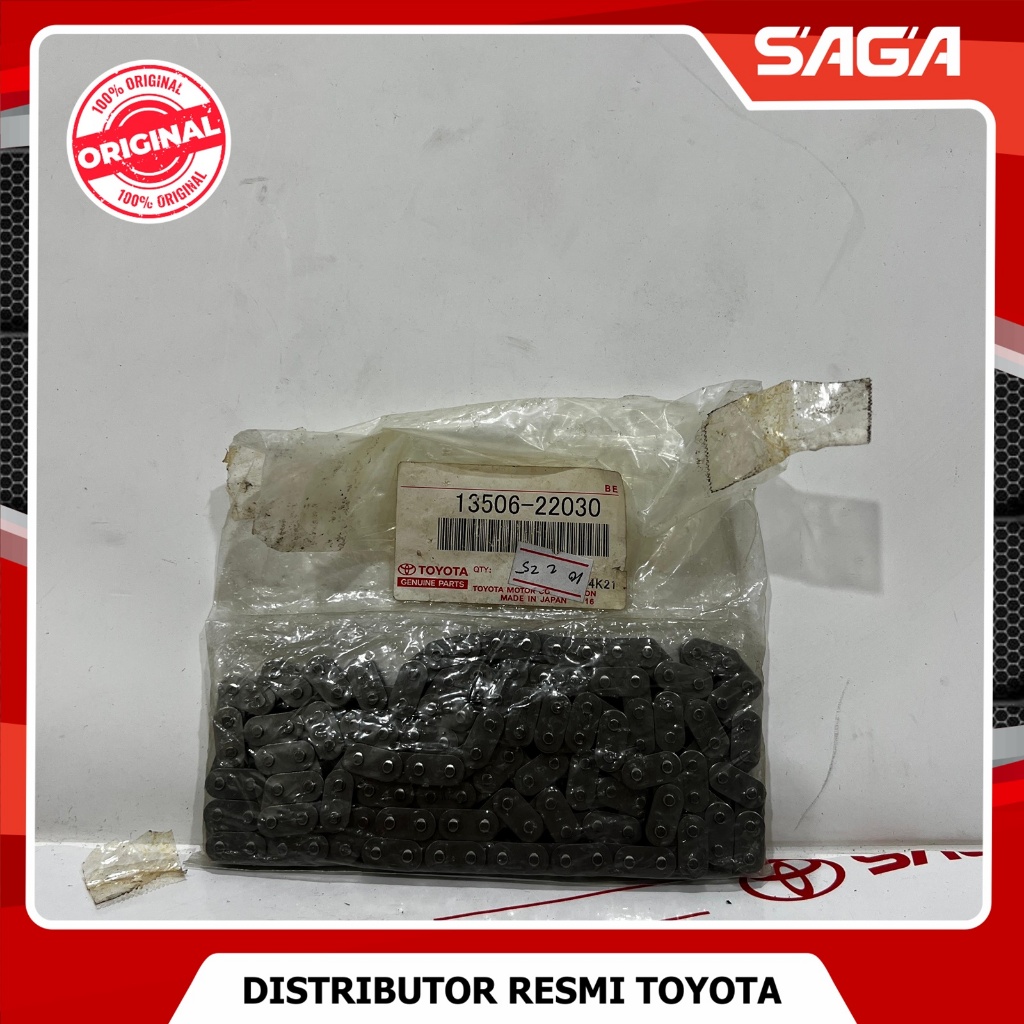 SAGA | Timing Chain Corolla Altis Gen 1 2001-2010 Original TOYOTA 13506 ...