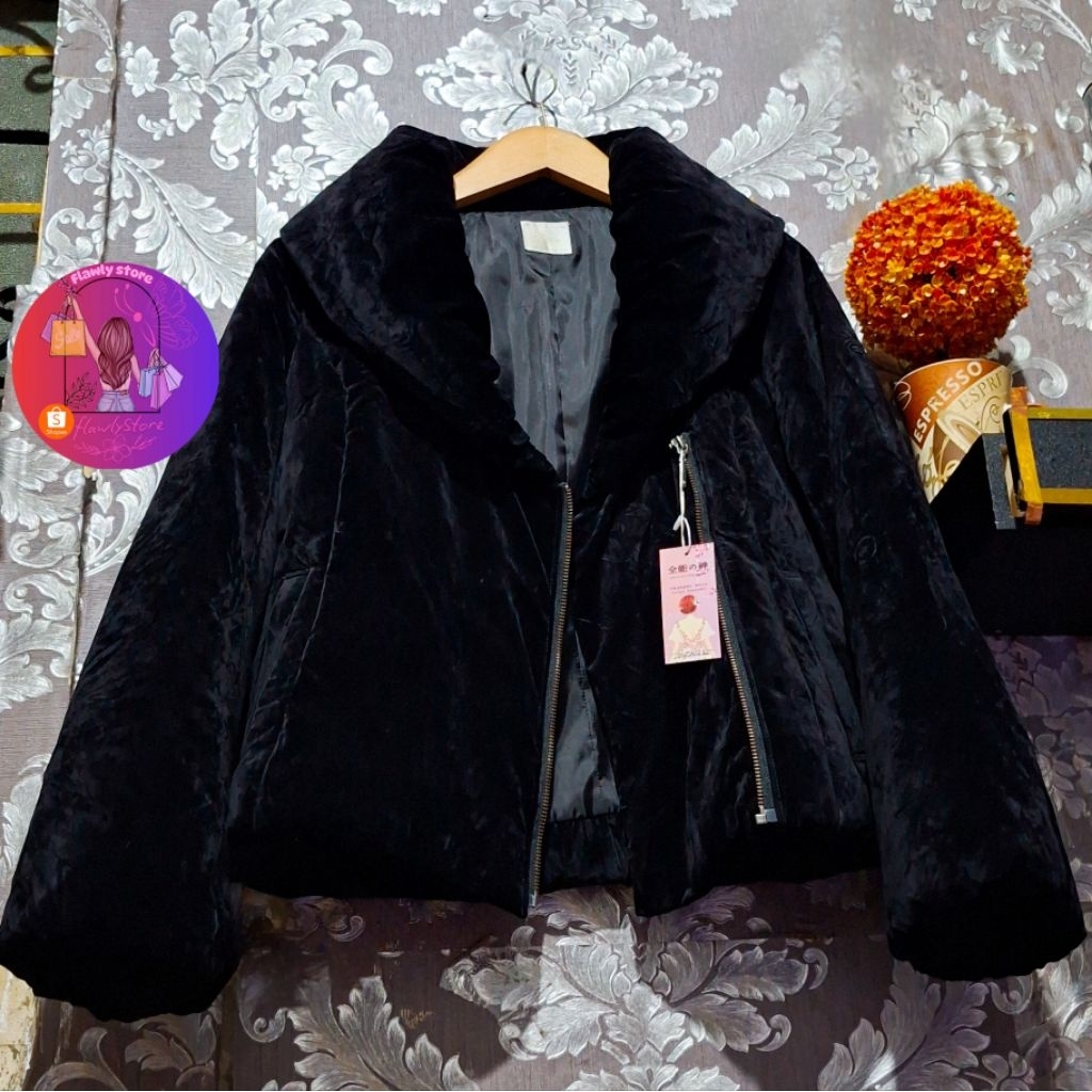 Velvet Bulang Jacket | Shopee Philippines