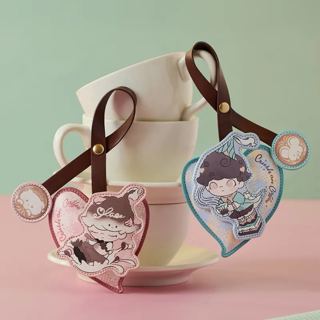 POP MART DIMOO Crush on Coffee Series Sachet Bagcharm Keyring Pendant ...