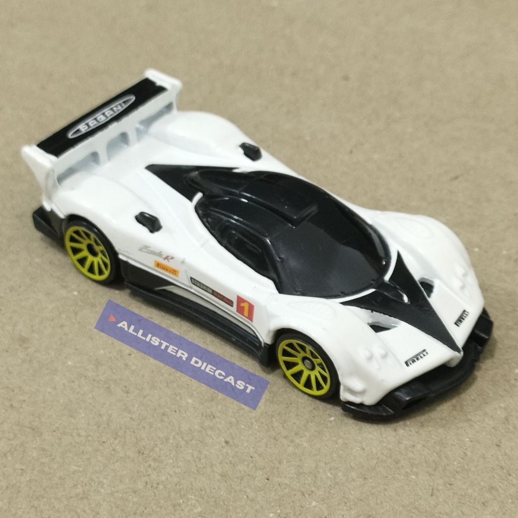 LOOSE Hot Wheels Pagani Zonda R White Hotwheels Pagani Zonda R White HW ...