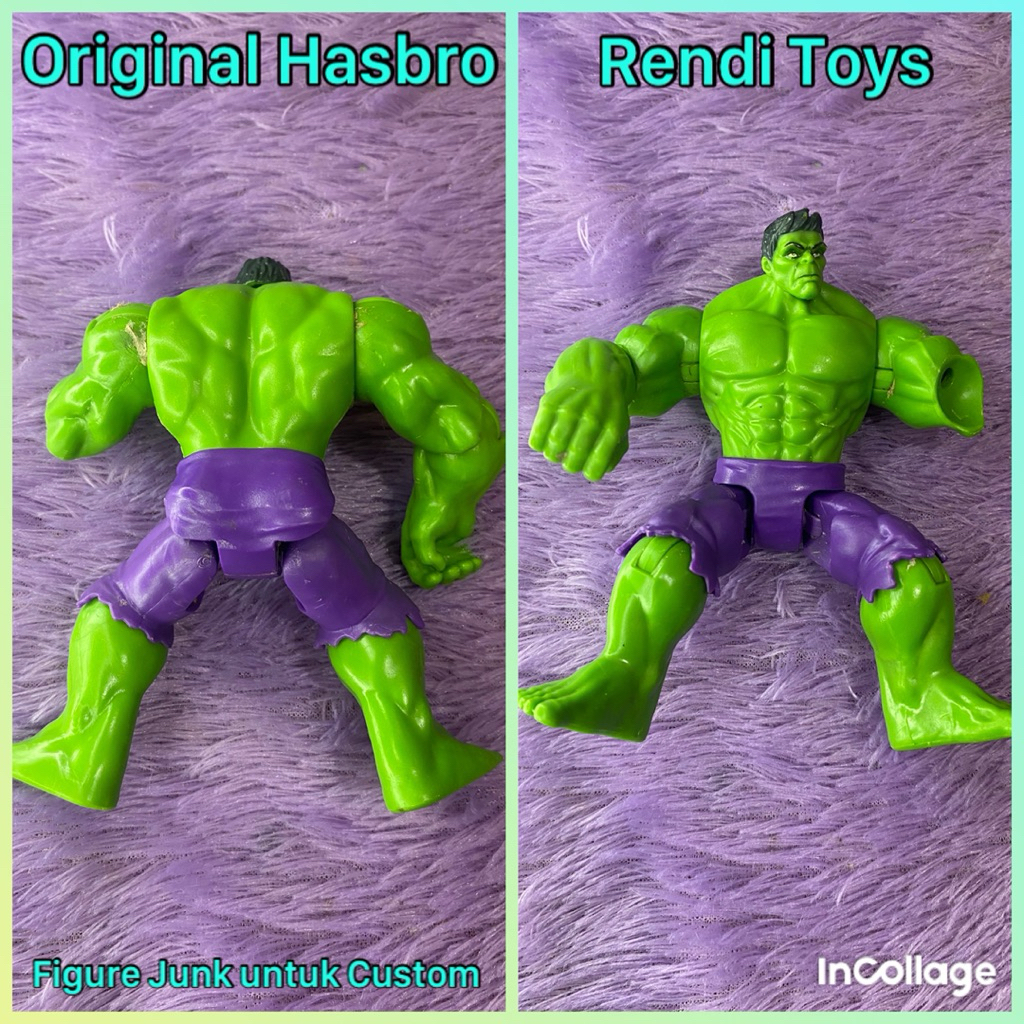 Marvel HULK Action Figure Avengers HULK Toy | Hasbro's Original Junk ...