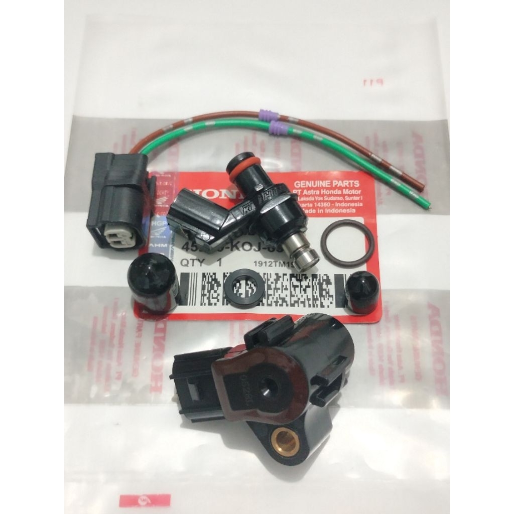 TPS Sensor Injector Package Plus Socket (Keihin) Honda Genio KOJ BEAT ...