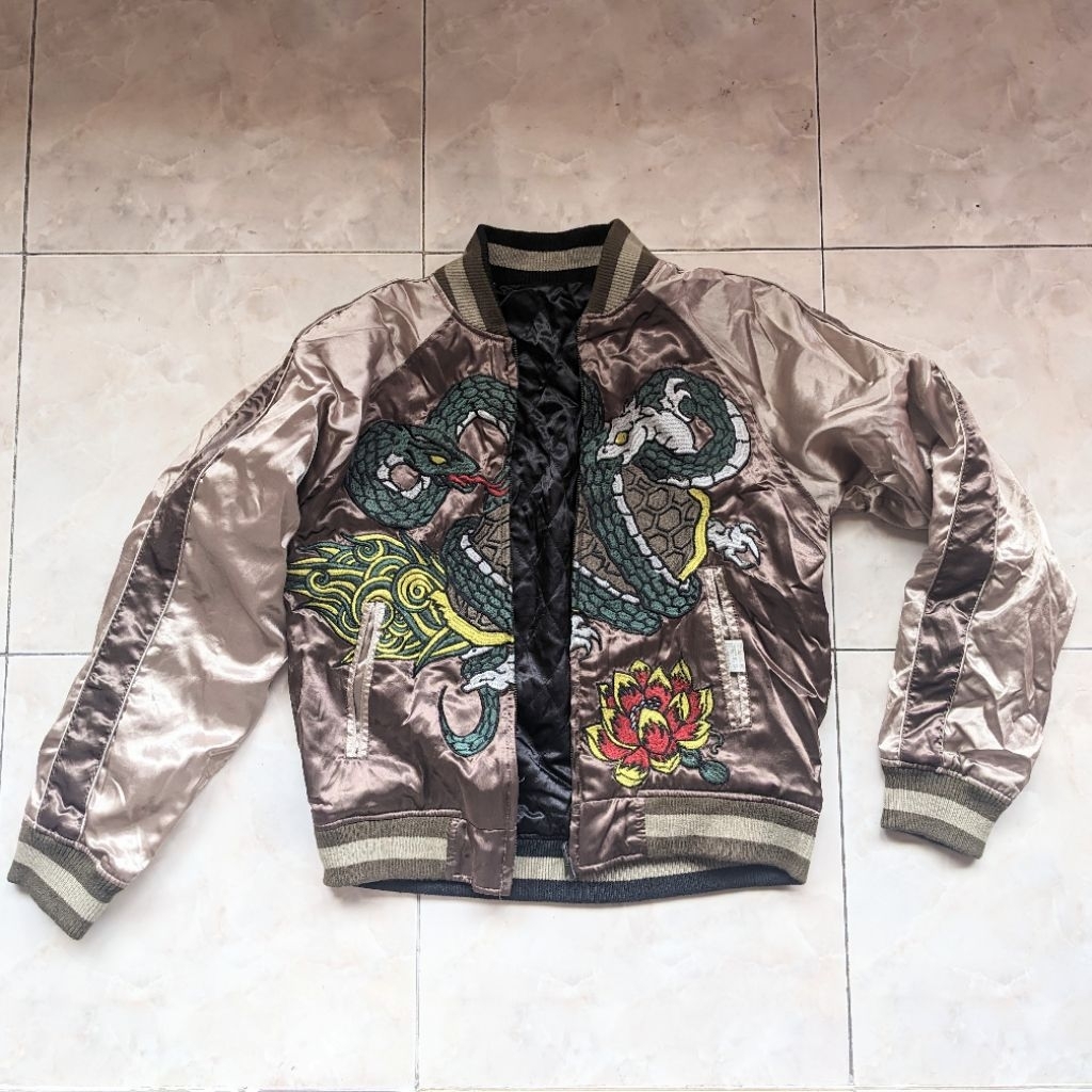 Original Japanese embroidered sukajan jacket | Shopee Philippines