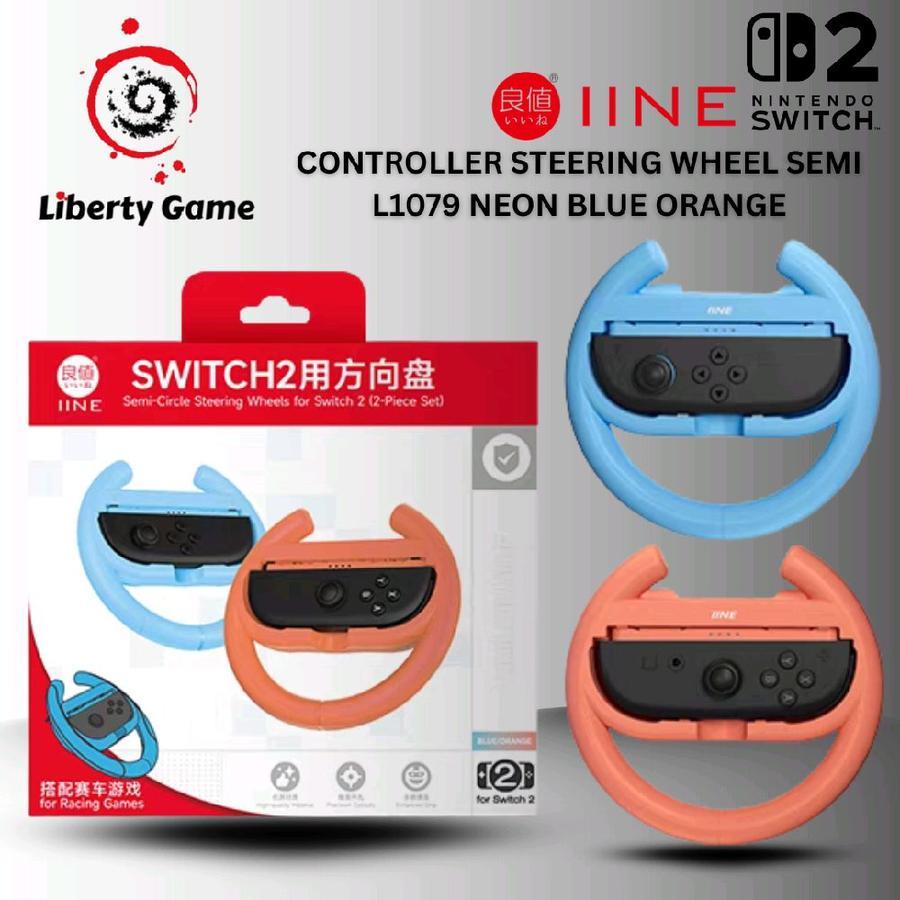 IINE Controller Steering Wheel For Nintendo Switch 2, Racing Wheel ...
