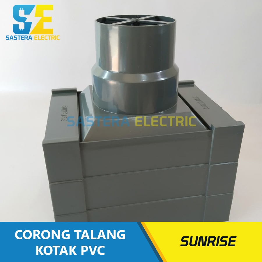 Sunrise PVC Square Gutter Funnel Grey Gutter Funnel/ 4