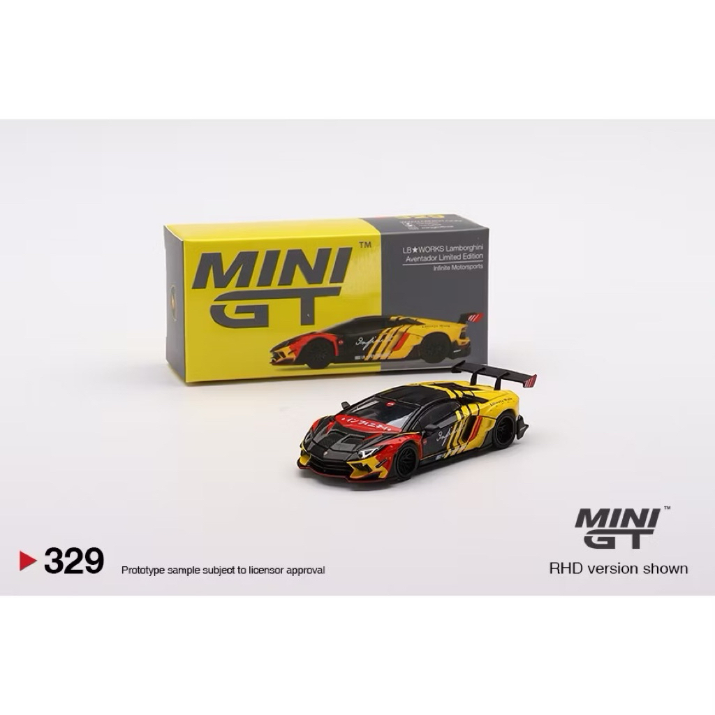 Mini GT LB-Works Lamborghini Aventador Limited Edition Infinite ...