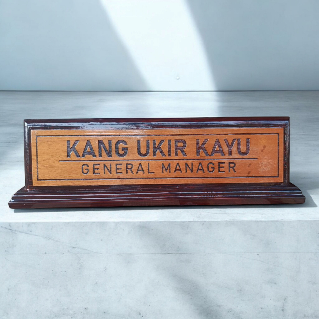 Laser Engraved Letters Office Desk Position Name Plate | Shopee Philippines