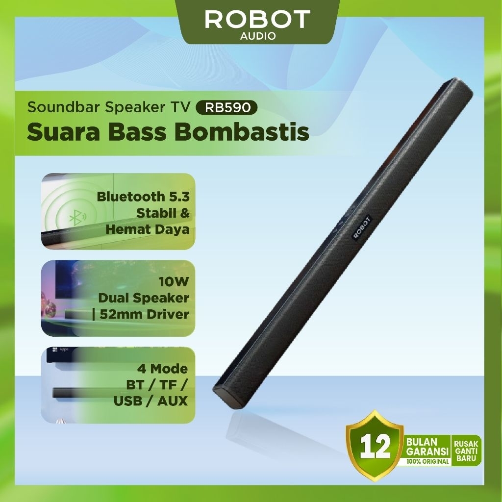 RB590 robot Soundbar | Shopee Philippines